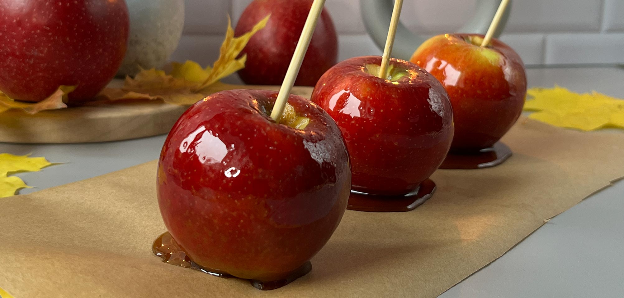 Карамелизированные яблоки - рецепт с фото пошагово
